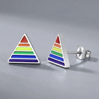 Identity Triangle Studs