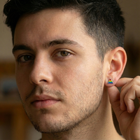 Identity Triangle Studs