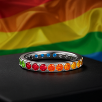 Jeweled Love Ring