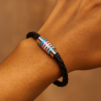 Transgender  Leather Bracelet