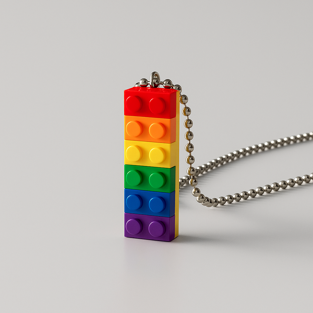 Lego Pride Necklace