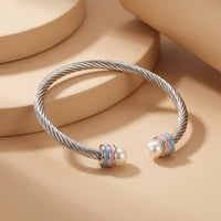 Trans Pearl Cuff