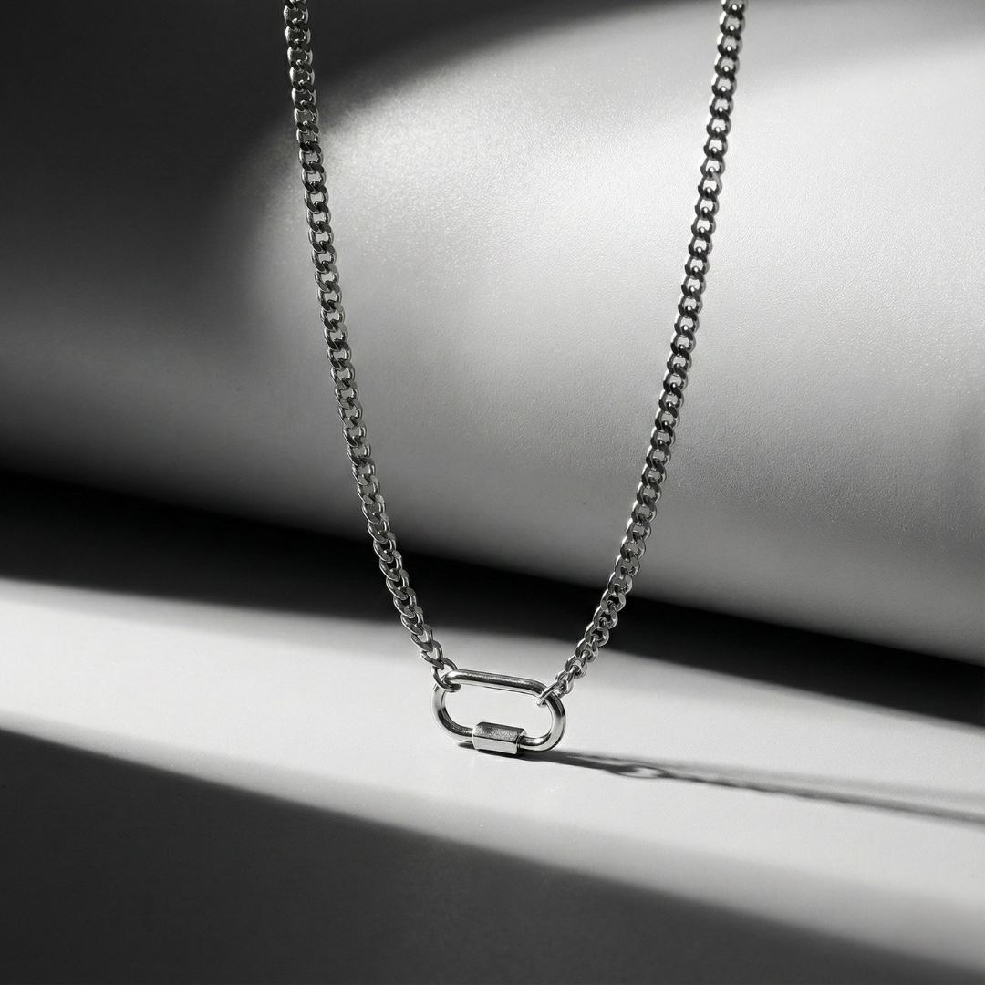 Carabiner Love Necklace