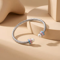 Trans Pearl Cuff