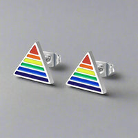 Identity Triangle Studs