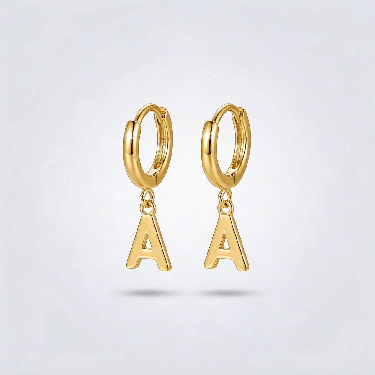 Initial Earrings