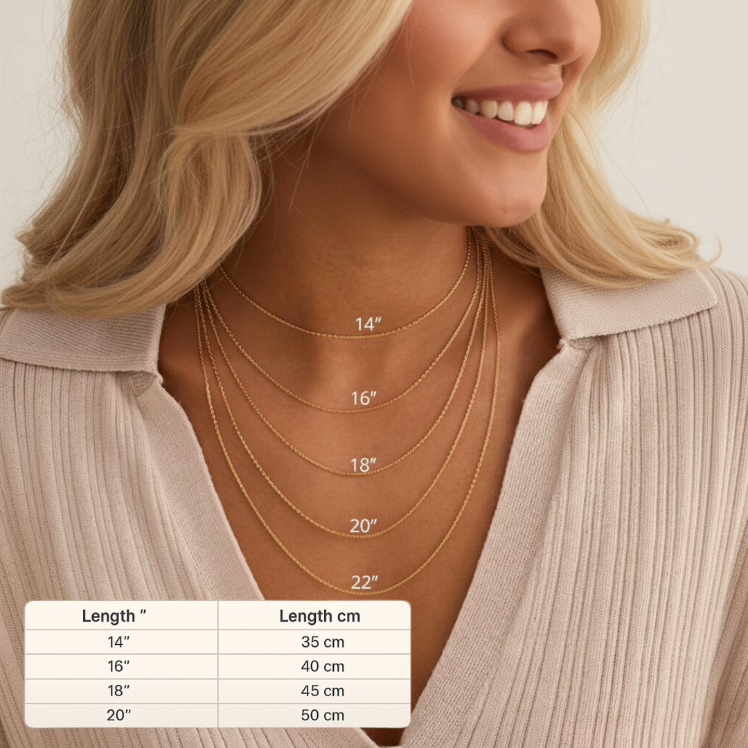 Snake Chain Personalised Necklace