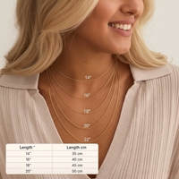 Snake Chain Personalised Necklace