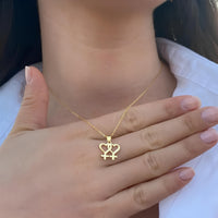 Twin Flames Pendant
