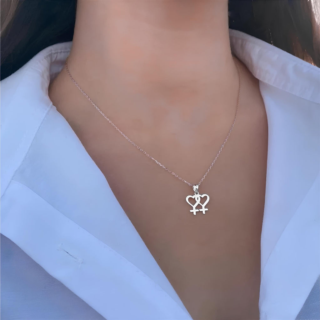Twin Flames Pendant