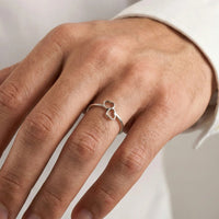 Twin Hearts Ring