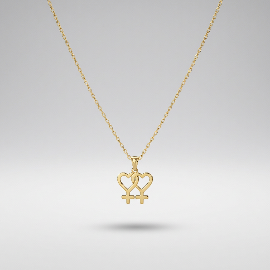 Twin Flames Pendant