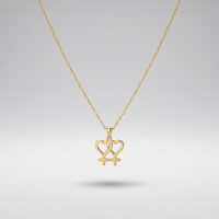 Twin Flames Pendant