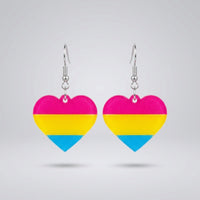 Pansexual Flag Earrings