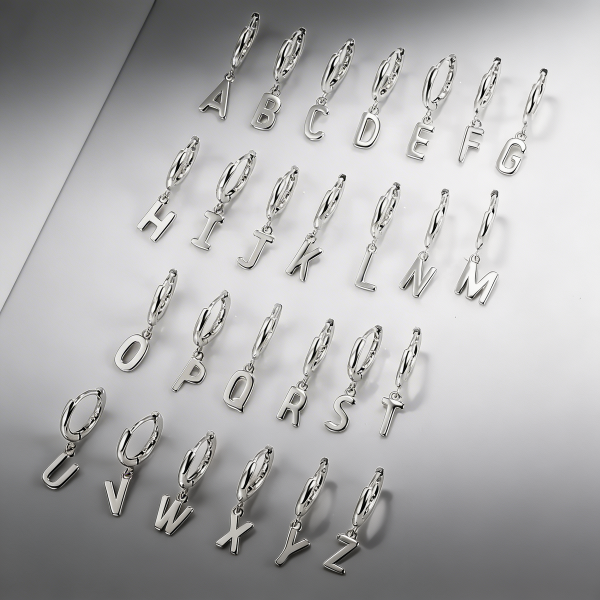 Initial Earrings