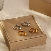 Heart Drop Earrings