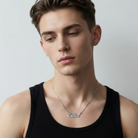 Snake Chain Personalised Necklace